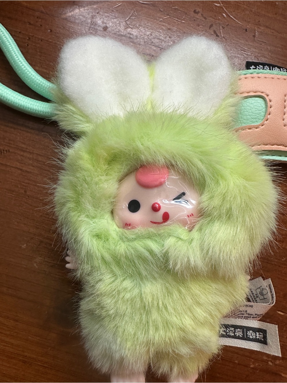 “H” from BB3 Super Mini Bunnies Series w/special emoji Eyes, unboxed!
